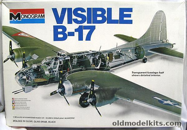 Monogram 1/48 Visible B-17G Flying Fortress - Thunderbird or Shoo Shoo Shoo Baby, 5620 plastic model kit